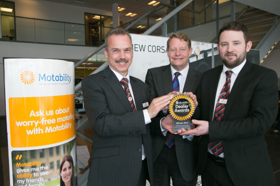 Motability Dealer Awards - 2014