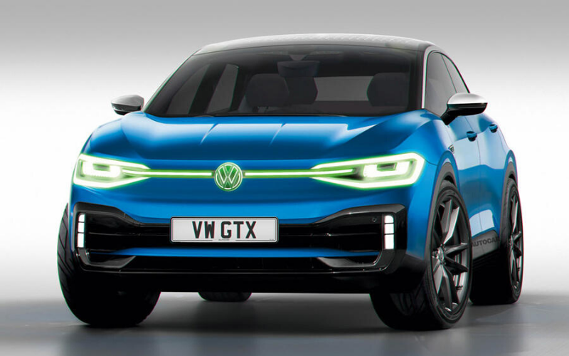 Volkswagen электромобиль id 4