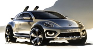 Volkswagen Beetle Dune concept set for Detroit debut